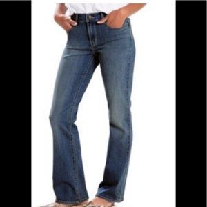 Levi's 515 Women's Medium Wash Bootcut Plus Size Jeans Size 22